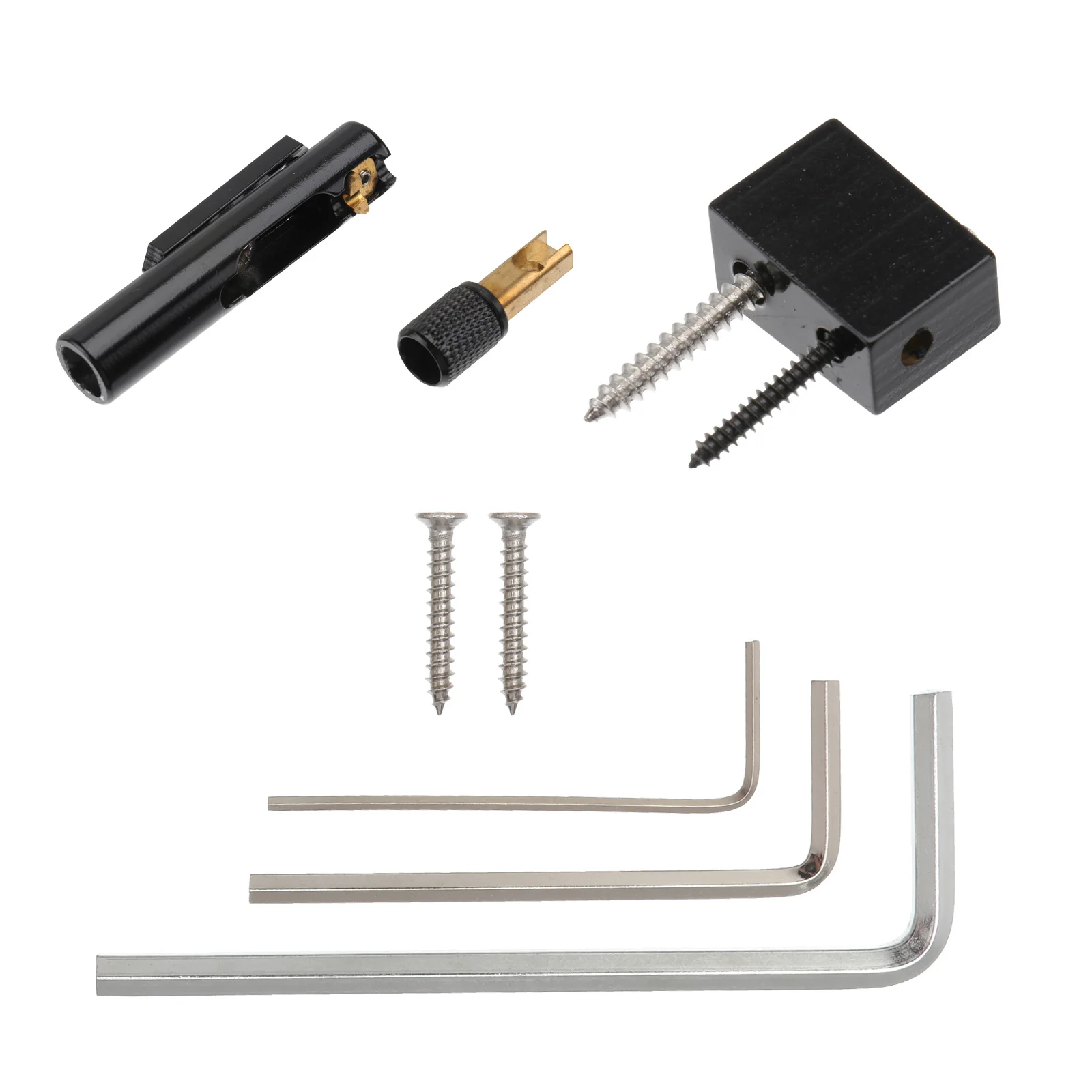 5 Strings Black Single Headless Bass Bridge Set Electric Guitar Multifunction Tool Accessories Single Round Bridge GA1121
5 Strings Black Single Headless Bass Bridge Set Electric Guitar Multifunction Tool Accessories Single Round Bridge GA1121