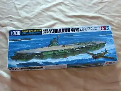 Tamiya 31214 1/700 Scale Model Kit WWII IJN Aircraft Carrier Zuikaku 
Tamiya 31214 1/700 Scale Model Kit WWII IJN Aircraft Carrier Zuikaku