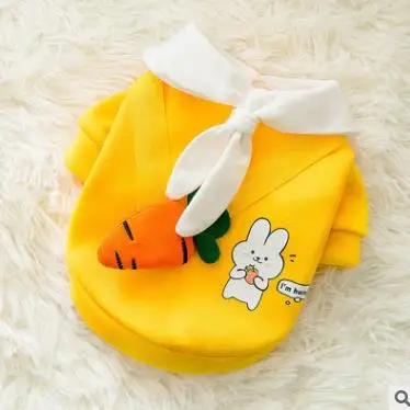 Cartoon Dog Clothes Cute Bow Tie Satchel Pet Clothing for Small Dogs Puppy Cat Costumes Coat Warm Plush Sweater
Cartoon Dog Clothes Cute Bow Tie Satchel Pet Clothing for Small Dogs Puppy Cat Costumes Coat Warm Plush Sweater