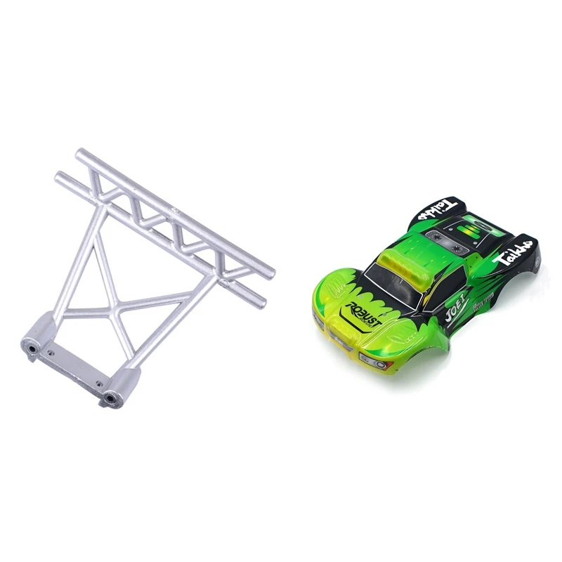 1Pcs A969-04 Rear Bumper & 1Pcs Rc Car Body Shell Covers for 1/18 Wltoys A969 Rc Car Spare Parts Accessories,Green
1Pcs A969-04 Rear Bumper & 1Pcs Rc Car Body Shell Covers for 1/18 Wltoys A969 Rc Car Spare Parts Accessories,Green