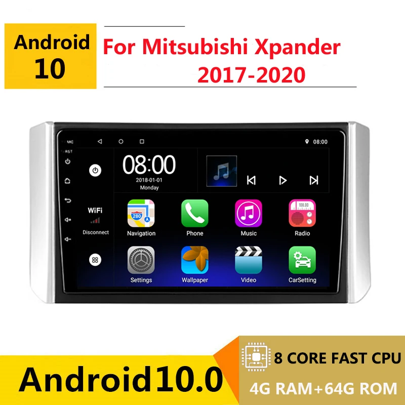 2 din 8 core android 10 car radio auto stereo for Mitsubishi Xpander 2017 2018 2019 2020 navigation GPS DVD Multimedia Player
2 din 8 core android 10 car radio auto stereo for Mitsubishi Xpander 2017 2018 2019 2020 navigation GPS DVD Multimedia Player