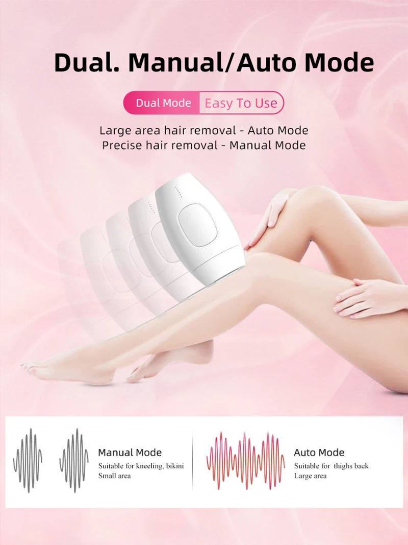 Facial & Body Laser Hair Removal for Women and Man Permanent Hair Removal Device with Ice Cooling Functions for Women Legs Hair
Facial & Body Laser Hair Removal for Women and Man Permanent Hair Removal Device with Ice Cooling Functions for Women Legs Hair