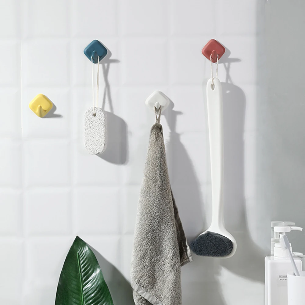 4Pcs Creative Wall Door Hooks Clothes Towel Key Hanger Free Punching Bathroom Kitchen Wall Hooks Useful Nordic INS Style
4Pcs Creative Wall Door Hooks Clothes Towel Key Hanger Free Punching Bathroom Kitchen Wall Hooks Useful Nordic INS Style