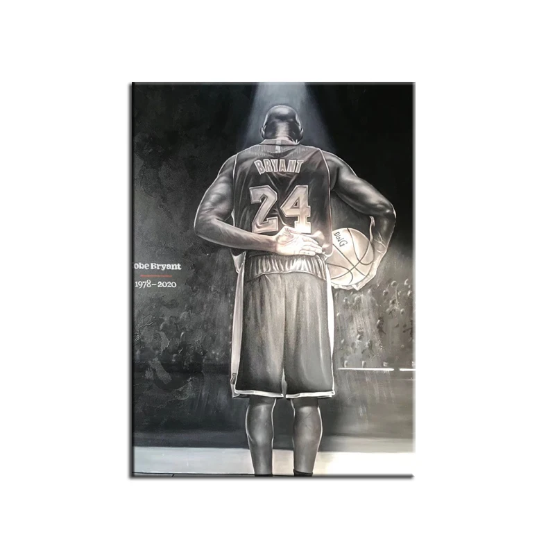 100% Hand Painted Canvas Painting Sport Basketball Boy Gift Forever Kobe Poster Legendary Super star Fans Art Room Decor
100% Hand Painted Canvas Painting Sport Basketball Boy Gift Forever Kobe Poster Legendary Super star Fans Art Room Decor