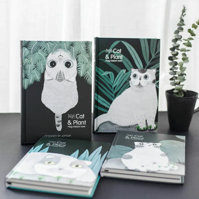 Cat Cover Round Back Notebook Cute Creative Student Notepad Cross Blank Page Hand Book Paper Diary Planner School Supplies Gift
Cat Cover Round Back Notebook Cute Creative Student Notepad Cross Blank Page Hand Book Paper Diary Planner School Supplies Gift