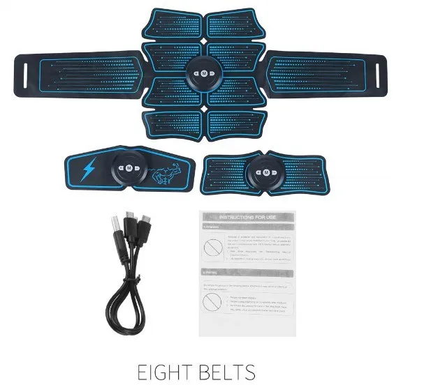 Abdominal Muscle Stimulator Trainer USB Connect Abs Fitness Equipment Training Gear Muscles Electrostimulator Toner Massage
Abdominal Muscle Stimulator Trainer USB Connect Abs Fitness Equipment Training Gear Muscles Electrostimulator Toner Massage