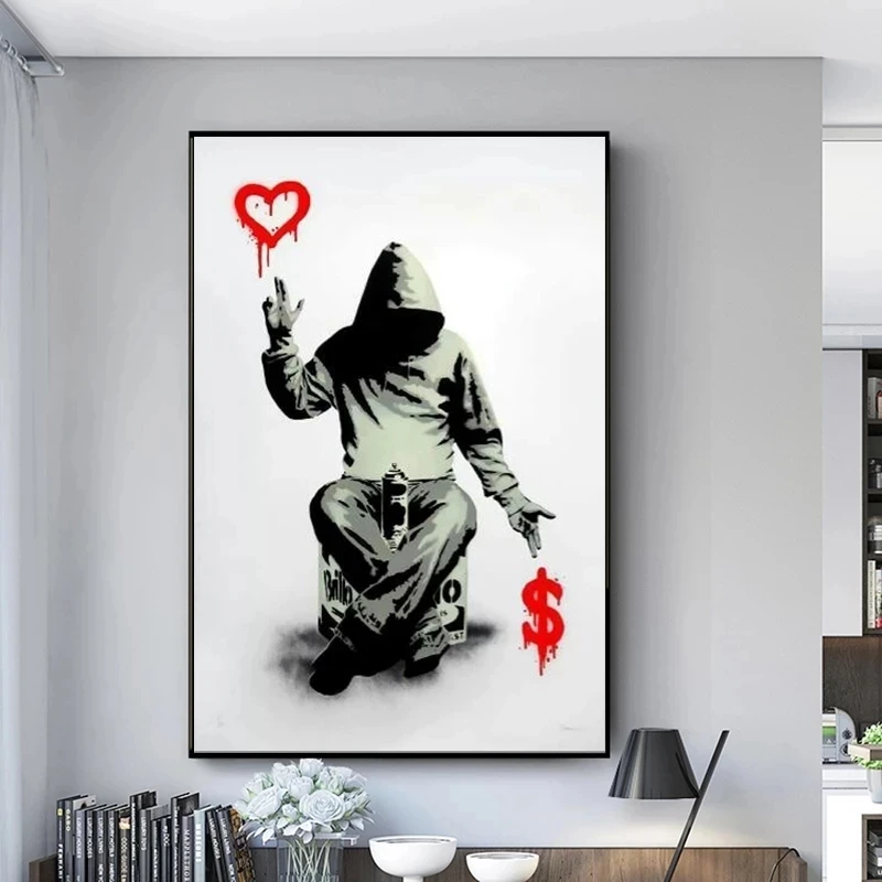 Abstract Graffiti Art Street Art Men's Mural Poster Family Bedroom Wall Decoration Canvas Art (frameless)
Abstract Graffiti Art Street Art Men's Mural Poster Family Bedroom Wall Decoration Canvas Art (frameless)