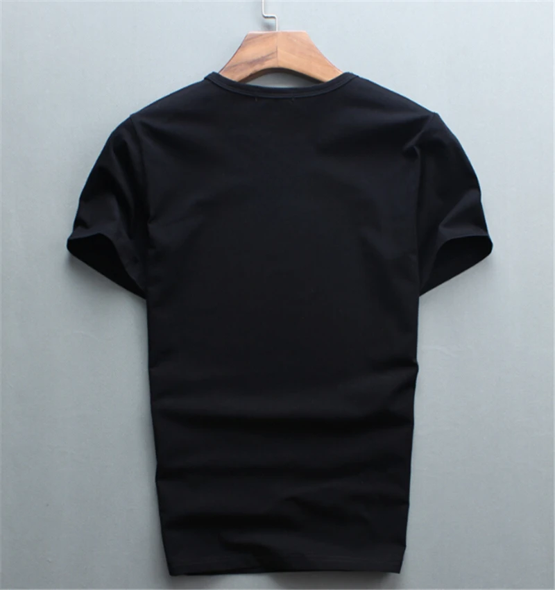 Summer New Hip-Hop Men's Street Fashion Letters Studded Leisure Best Selling T-Shirt Design Slim Short Sleeves
Summer New Hip-Hop Men's Street Fashion Letters Studded Leisure Best Selling T-Shirt Design Slim Short Sleeves