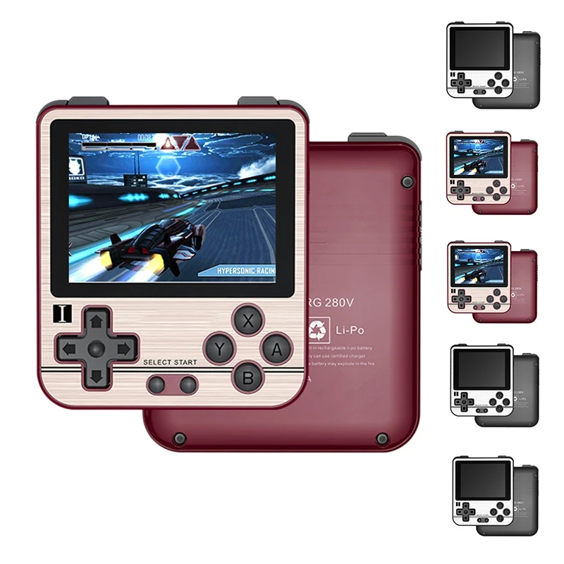 

AM05-Retro игровая консоль с открытым исходным кодом Системы ЧПУ оболочки игроки Портативный карман RG280 портативные игровые консоли