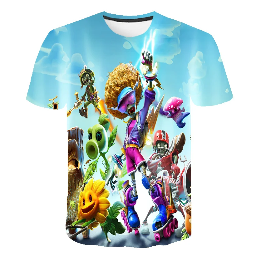 Plants vs. Zombies Children's Short Sleeve Tops Boys Girls Clothes Fashionable Handsome Best-selling Children's Casual T-shirts
Plants vs. Zombies Children's Short Sleeve Tops Boys Girls Clothes Fashionable Handsome Best-selling Children's Casual T-shirts