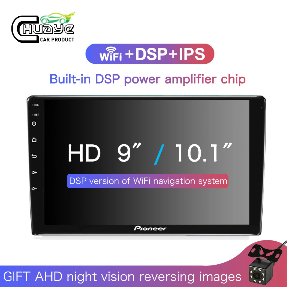 NEW 9/10.1 Inch Pioneer Android Large Screen Car GPS Navigation WiFi Bluetooth Multimedia DVD DVR Video Player With DSP Function
NEW 9/10.1 Inch Pioneer Android Large Screen Car GPS Navigation WiFi Bluetooth Multimedia DVD DVR Video Player With DSP Function