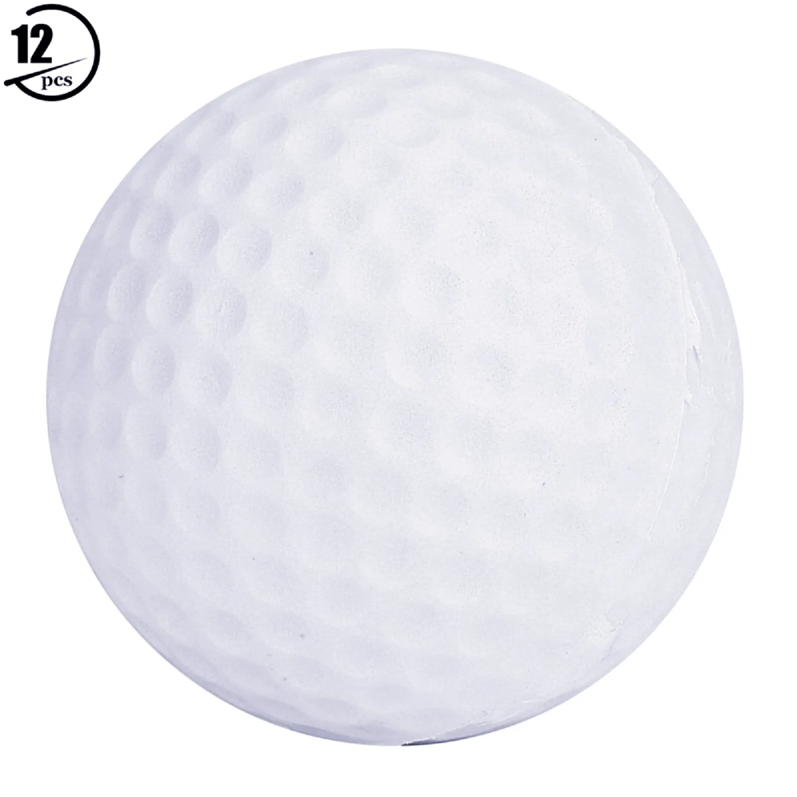 Golf Practice Ball PU Balls 12Pcs/Pack One Color for Children's Game White golf ball
Golf Practice Ball PU Balls 12Pcs/Pack One Color for Children's Game White golf ball