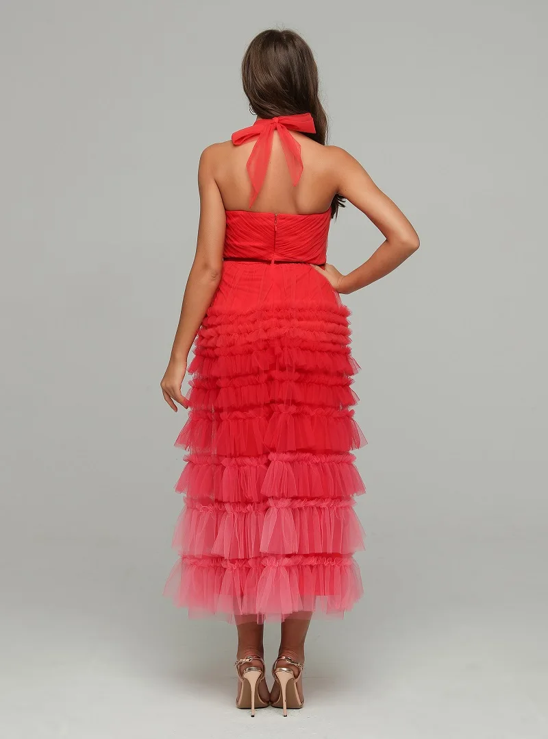 Celebrity Party Dress Night Club Wedding Sexy Halter Dresses Women Fashion Long Red Dress Elegant Red
Celebrity Party Dress Night Club Wedding Sexy Halter Dresses Women Fashion Long Red Dress Elegant Red