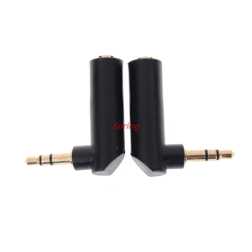 - Popular 2pcs Gold-plated Connector 3.5 jack Right Angle Female 3Pole Male Audio Stereo Plug L Shape Jack Adapter Connector
- Popular 2pcs Gold-plated Connector 3.5 jack Right Angle Female 3Pole Male Audio Stereo Plug L Shape Jack Adapter Connector
