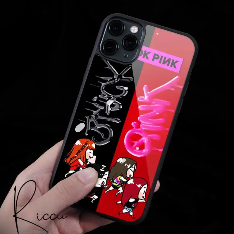 black pink cute cartoon kpop Phone Cases Rubber for iPhone 12 11 Pro Max XS 8 7 6 6S Plus X 5S SE 2020 XR 12 Mini case
black pink cute cartoon kpop Phone Cases Rubber for iPhone 12 11 Pro Max XS 8 7 6 6S Plus X 5S SE 2020 XR 12 Mini case