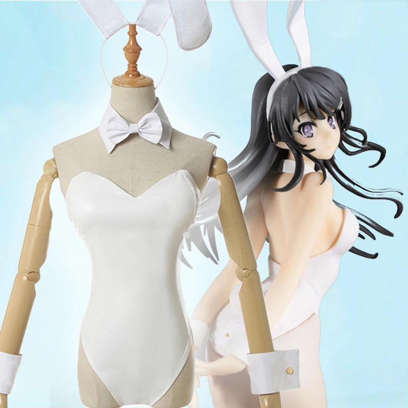 Аниме Comic Rascal Not Dream of Bunny Girl Senpai, костюмы для косплея Sakurajima Mai, костюмы для косплея, сексуальные платья с кроликом
Аниме Comic Rascal Not Dream of Bunny Girl Senpai, костюмы для косплея Sakurajima Mai, костюмы для косплея, сексуальные платья с кроликом