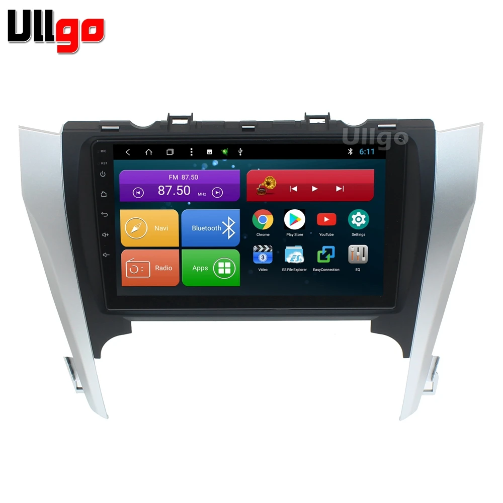9 дюймов Android автомобильный DVD GPS для Toyota Camry V50 2012 2014 автомобиль радио автомобилем