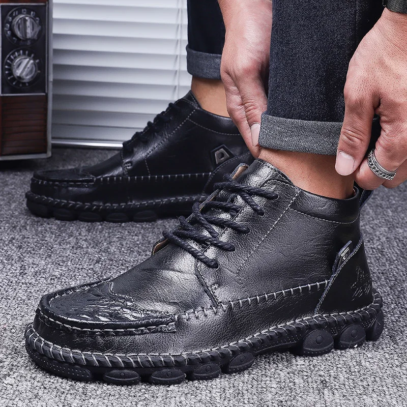 Мужские повседневные кроссовки Zapatillas, повседневные мужские кроссовки для отдыха, Мужская Спортивная кожаная обувь, новинка 2020, дышащие
Мужские повседневные кроссовки Zapatillas, повседневные мужские кроссовки для отдыха, Мужская Спортивная кожаная обувь, новинка 2020, дышащие