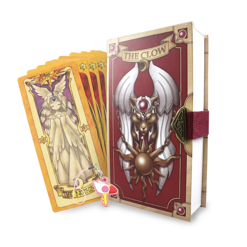 Anime Card Captor Sakura KINOMOTO Action Figured Printed Paper The Clow cards Magic card Collection Cosplay Set doll New Gifts
Anime Card Captor Sakura KINOMOTO Action Figured Printed Paper The Clow cards Magic card Collection Cosplay Set doll New Gifts