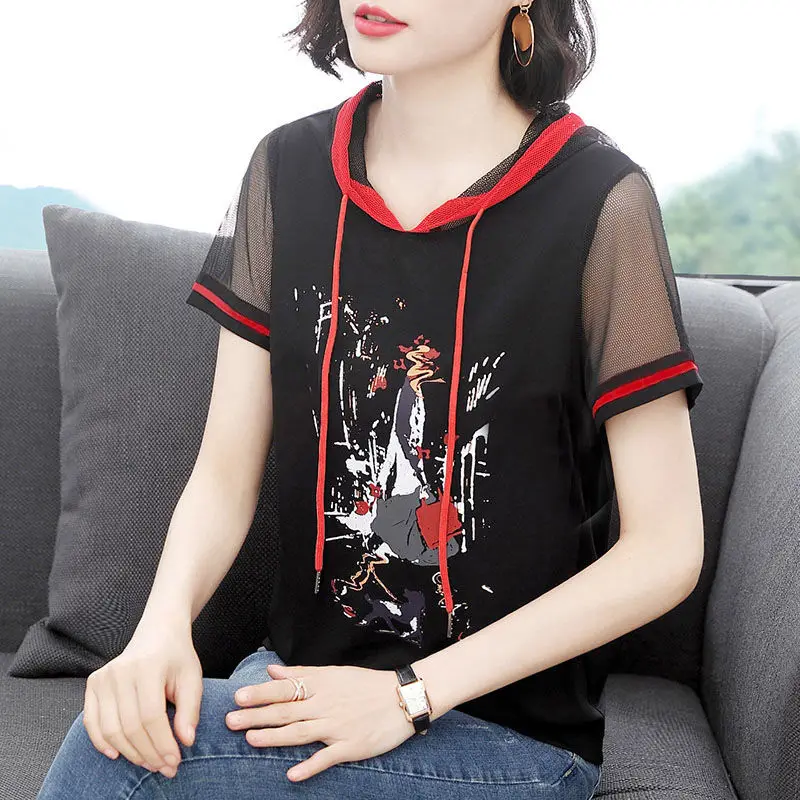 2021 женские весенне-осенние Стильные черные футболки с капюшоном 4XL, женские повседневные свободные стильные Блузы с длинным рукавом свобод...
2021 женские весенне-осенние Стильные черные футболки с капюшоном 4XL, женские повседневные свободные стильные Блузы с длинным рукавом свобод...