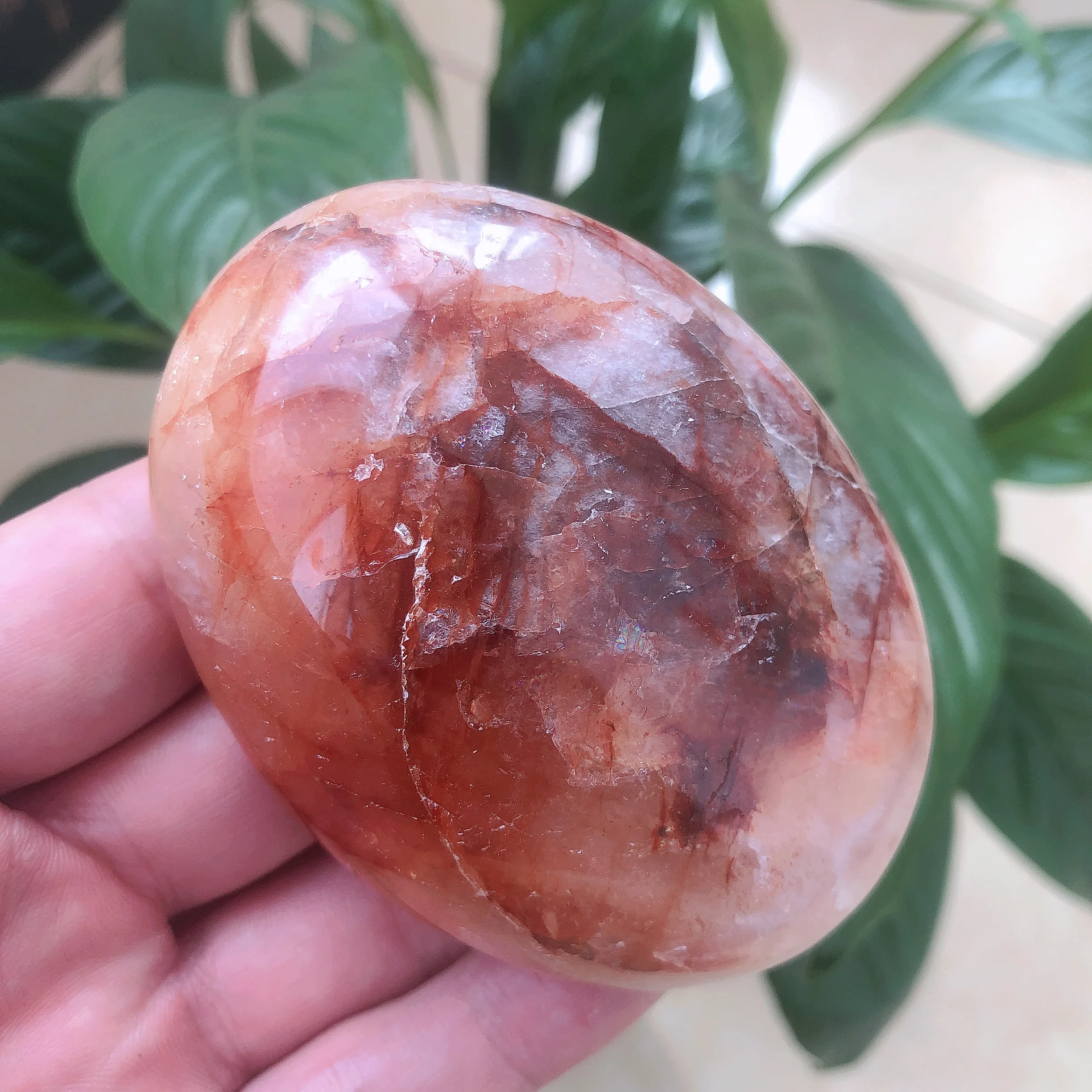 1pc Natural Crystal Quartz Fire Quartz Palm Energy Reiki Stones Room Home Office Aquarium Decoration Accessories Gemstone
1pc Natural Crystal Quartz Fire Quartz Palm Energy Reiki Stones Room Home Office Aquarium Decoration Accessories Gemstone