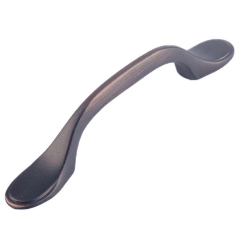 25 Pcs - Oil Rubbed Bronze Cabinet Hardware Footed Handle Pull - 3inch Inch (76mm) Hole Centers
25 Pcs - Oil Rubbed Bronze Cabinet Hardware Footed Handle Pull - 3inch Inch (76mm) Hole Centers