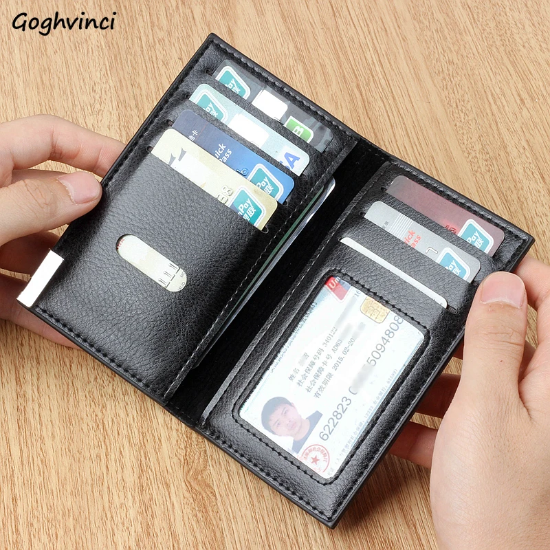 Card ID Holders Men Solid Basic Multi Bits PU Leather Wallets Purse Mini Portable Advanced Practical Male All-match Soft Fashion
Card ID Holders Men Solid Basic Multi Bits PU Leather Wallets Purse Mini Portable Advanced Practical Male All-match Soft Fashion