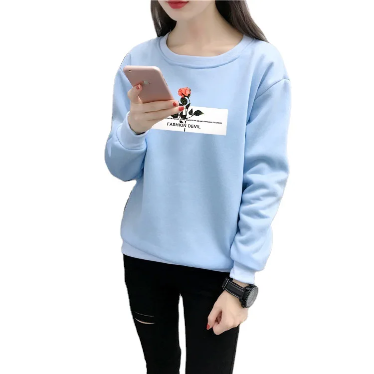 Autumn and Winter New Korean Version of The Round Collar Guard Clothes Women Plus Velvet Loose-fitting Set of Students A Hundred
Autumn and Winter New Korean Version of The Round Collar Guard Clothes Women Plus Velvet Loose-fitting Set of Students A Hundred
