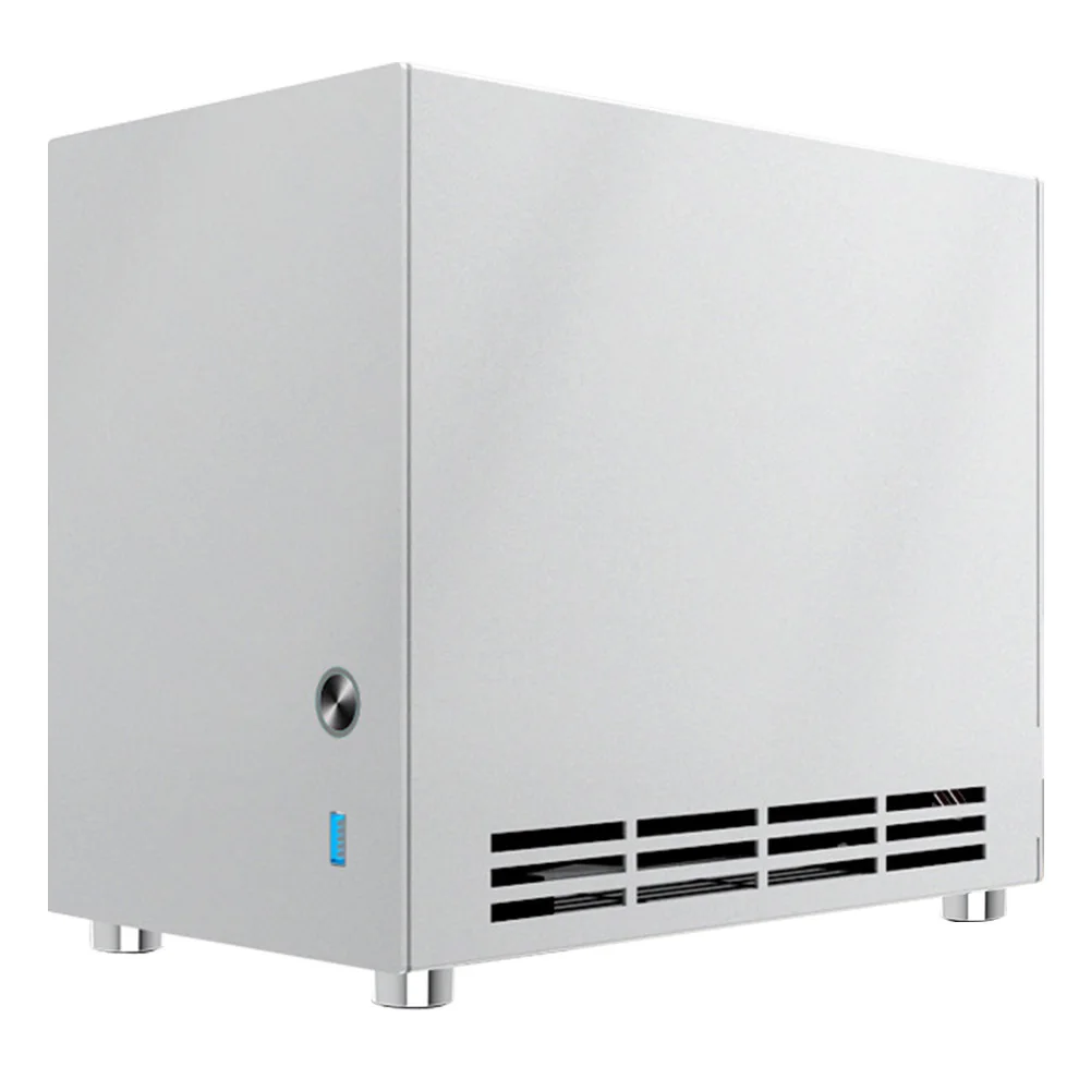Computer Case A4 Desktop Chassis All Aluminum ITX Mini Gaming Computer Case Cabinet with Glass for SFX Power Supply SSD
Computer Case A4 Desktop Chassis All Aluminum ITX Mini Gaming Computer Case Cabinet with Glass for SFX Power Supply SSD