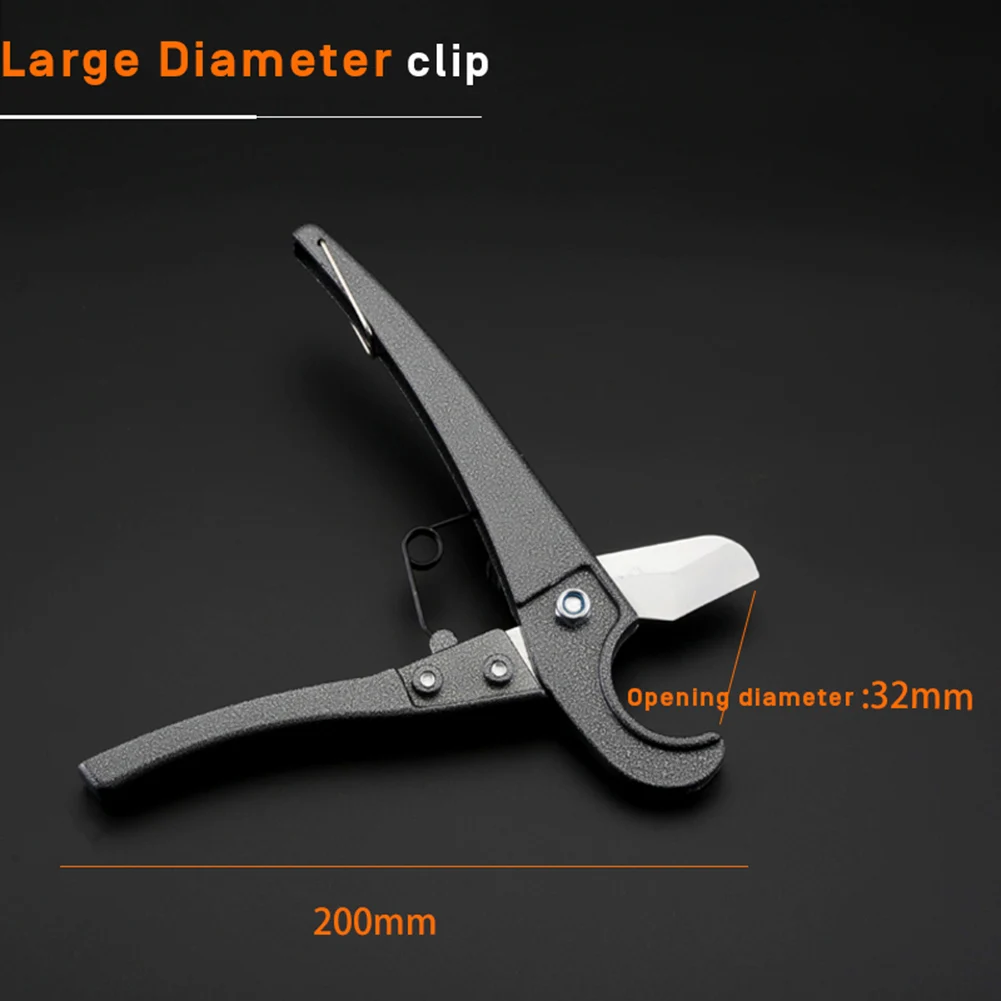 Pipe and Tube Cutter Ratcheting Hose Cutter One-Hand for 1-1/4" O.D Pipes with Extra Blade
Pipe and Tube Cutter Ratcheting Hose Cutter One-Hand for 1-1/4" O.D Pipes with Extra Blade