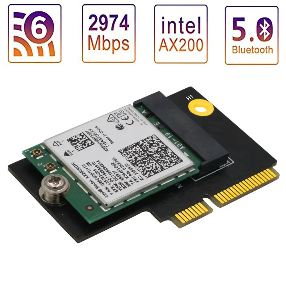 Лидер продаж, Новый адаптер M.2 NGFF key E-полуразмера Mini PCI-E для WiFi6 AX200, 9260, 8265 ,8260 ,7265 карты для Lenovo Y510P модели
Лидер продаж, Новый адаптер M.2 NGFF key E-полуразмера Mini PCI-E для WiFi6 AX200, 9260, 8265 ,8260 ,7265 карты для Lenovo Y510P модели
