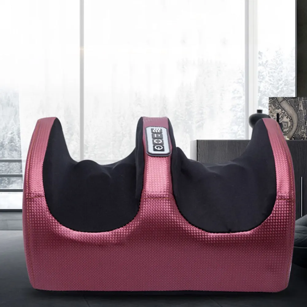 Multi-function Foot Massager Kneading Warm Therapy Equipment for Home Office Men with Plug (Claret)
Multi-function Foot Massager Kneading Warm Therapy Equipment for Home Office Men with Plug (Claret)