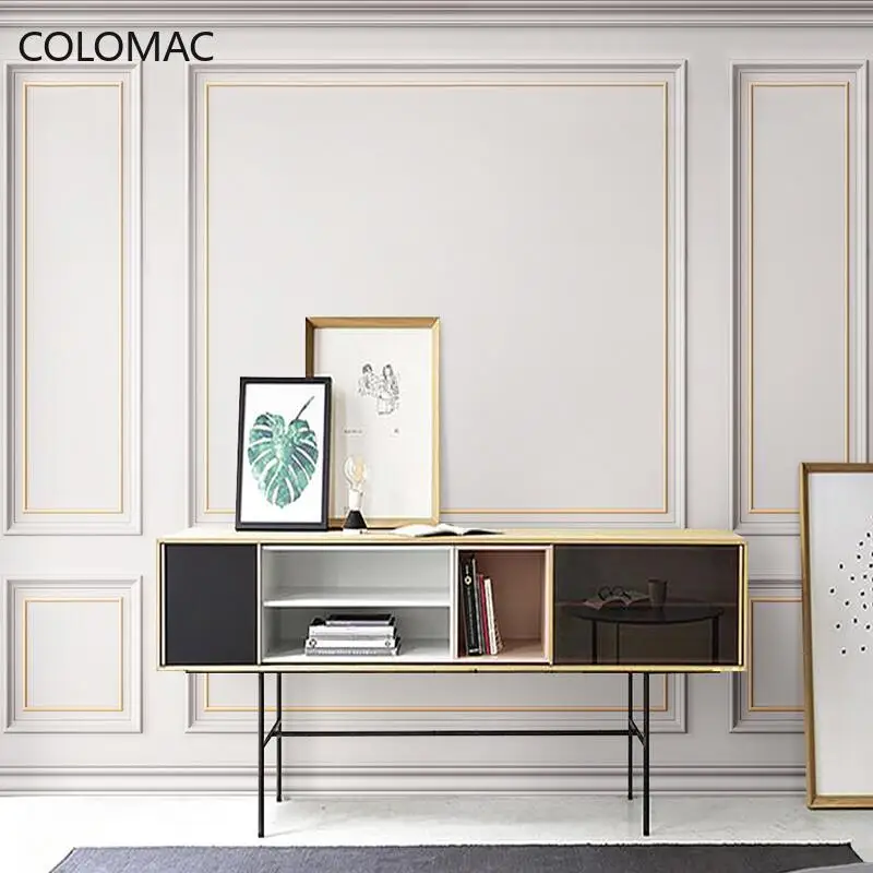 Colomac Custom Simulation Plaster Line Wallpaper European-style Living Room KOL Background Mural Room Decor Dropshipping
Colomac Custom Simulation Plaster Line Wallpaper European-style Living Room KOL Background Mural Room Decor Dropshipping