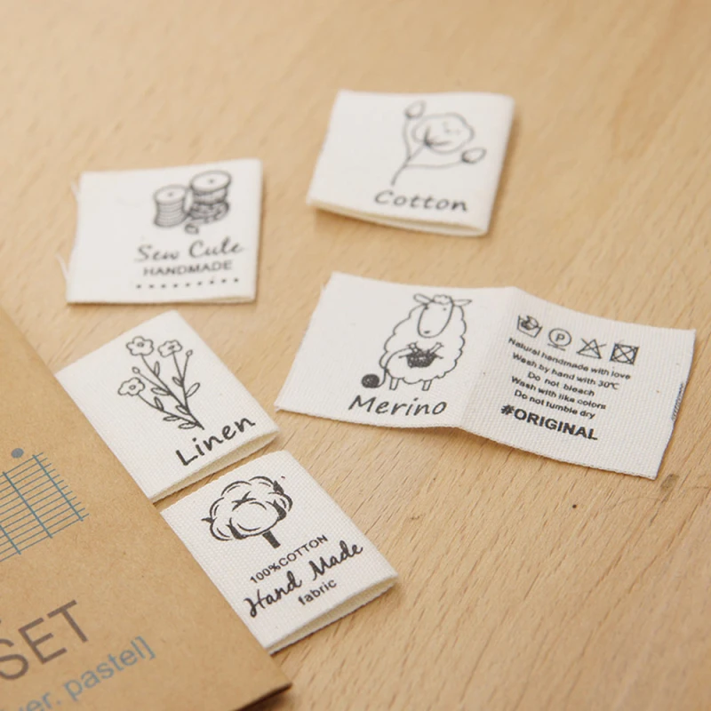20PCS/lot Washable Cotton Cloth Labels Tags For Clothing Hats Sewing Handmade Appliques DIY Crafts Supplies
20PCS/lot Washable Cotton Cloth Labels Tags For Clothing Hats Sewing Handmade Appliques DIY Crafts Supplies