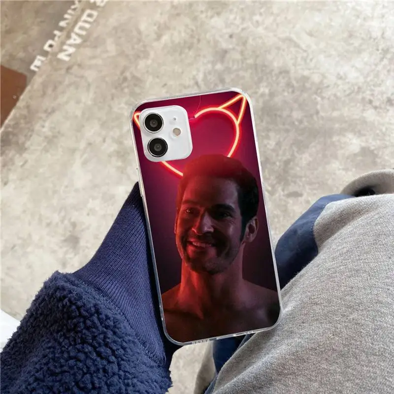 America Lucifer Phone Case For iphone 5s 6 7 8 11 12 plus xsmax xr pro mini se Transparent Cover Fundas Coque
America Lucifer Phone Case For iphone 5s 6 7 8 11 12 plus xsmax xr pro mini se Transparent Cover Fundas Coque