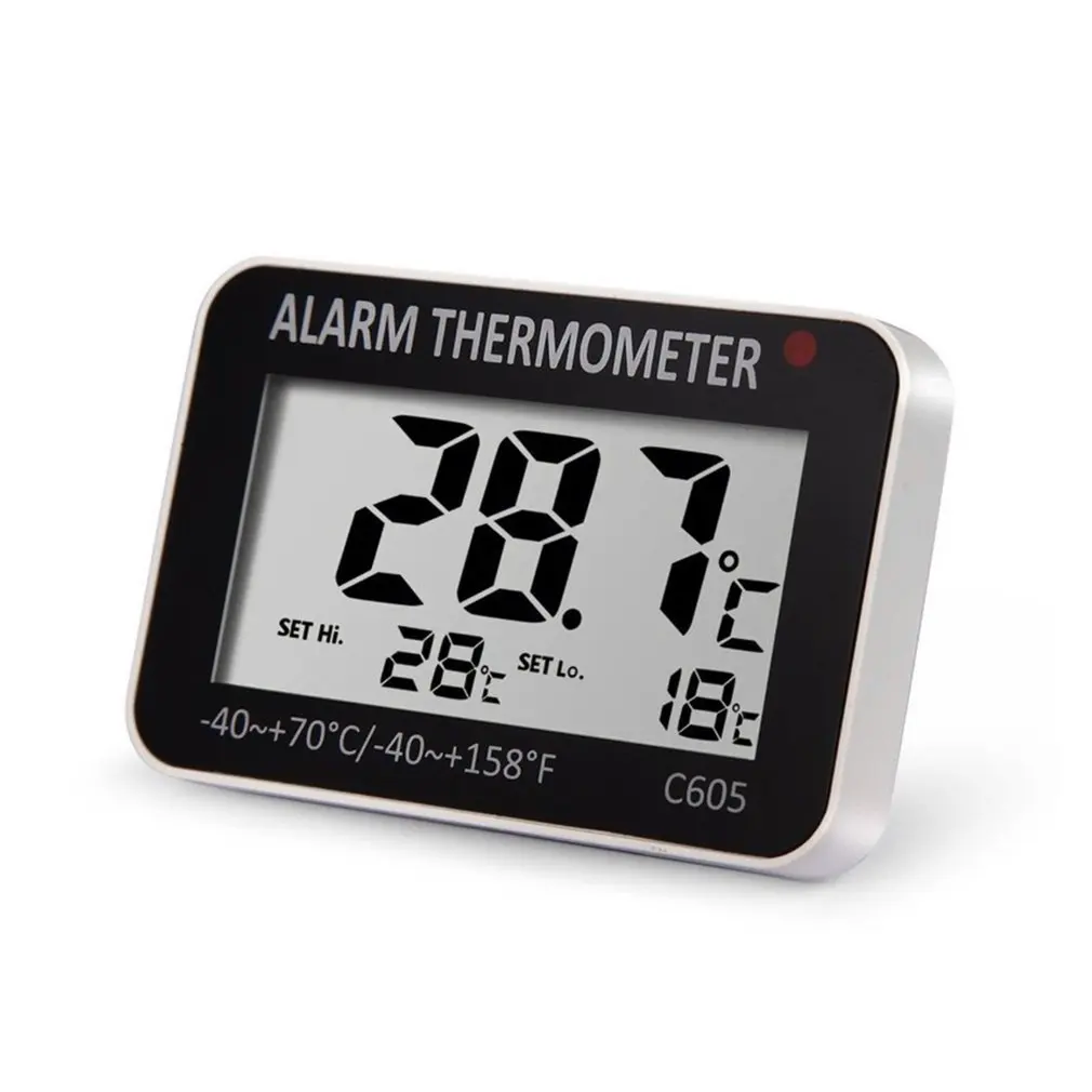 Kitchen Refrigerator Thermometer Moisture-proof And Waterproof Electronic Thermometer Upgraded Version With Magnet
Kitchen Refrigerator Thermometer Moisture-proof And Waterproof Electronic Thermometer Upgraded Version With Magnet