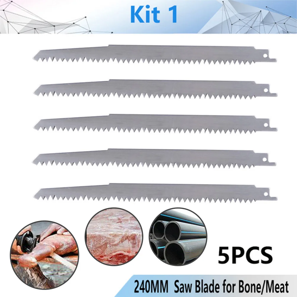 5pcs Reciprocating Saw Blades Saber Saw Handsaw Multi Saw Blade For Cutting Wood Metal PVC Tube Power Tools Accessories
5pcs Reciprocating Saw Blades Saber Saw Handsaw Multi Saw Blade For Cutting Wood Metal PVC Tube Power Tools Accessories