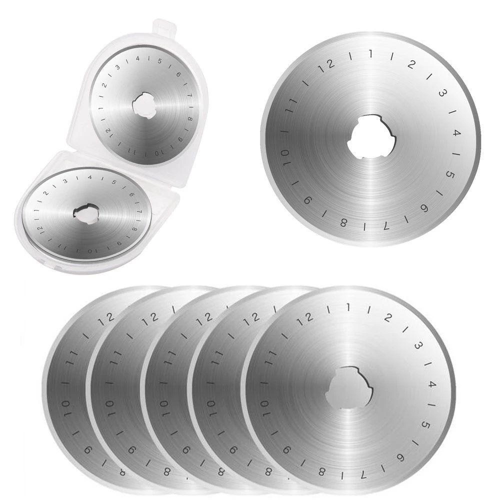 10PCS Rotary Cutter Blades Cutting Mat Clip Quilters Sewing Fabric Leather 2019 new
10PCS Rotary Cutter Blades Cutting Mat Clip Quilters Sewing Fabric Leather 2019 new