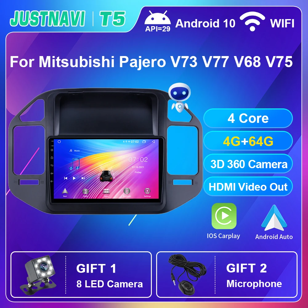 Stereo Car Radio For Mitsubishi Pajero V68 V73 V75 V77 2008-2011 Multimedia Player GPS Autoradio Navigation No 2 din DSP WIFI 4G
Stereo Car Radio For Mitsubishi Pajero V68 V73 V75 V77 2008-2011 Multimedia Player GPS Autoradio Navigation No 2 din DSP WIFI 4G
