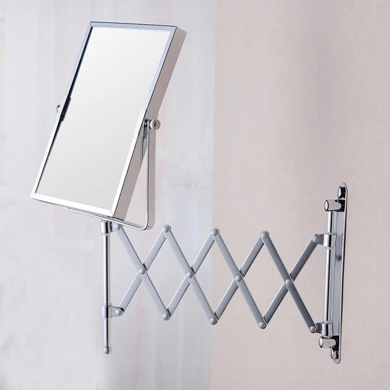 8.3-Inch Two-Sided Swivel Wall Mount Mirror with 3X Magnification 30-Inch Extension Adjustable Bathroom Mirror
8.3-Inch Two-Sided Swivel Wall Mount Mirror with 3X Magnification 30-Inch Extension Adjustable Bathroom Mirror