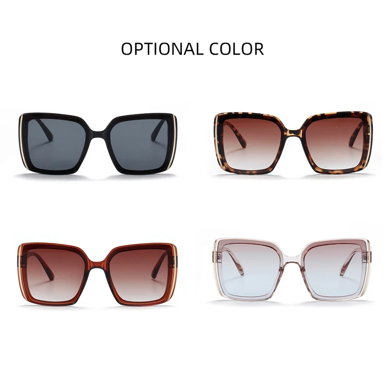 Zilead Semimetal Big Square Glasses Ultraviolet-Proof UV400 Shade Sunglasses Women Men 2020 Luxury Brand Fashion Comfortable
Zilead Semimetal Big Square Glasses Ultraviolet-Proof UV400 Shade Sunglasses Women Men 2020 Luxury Brand Fashion Comfortable