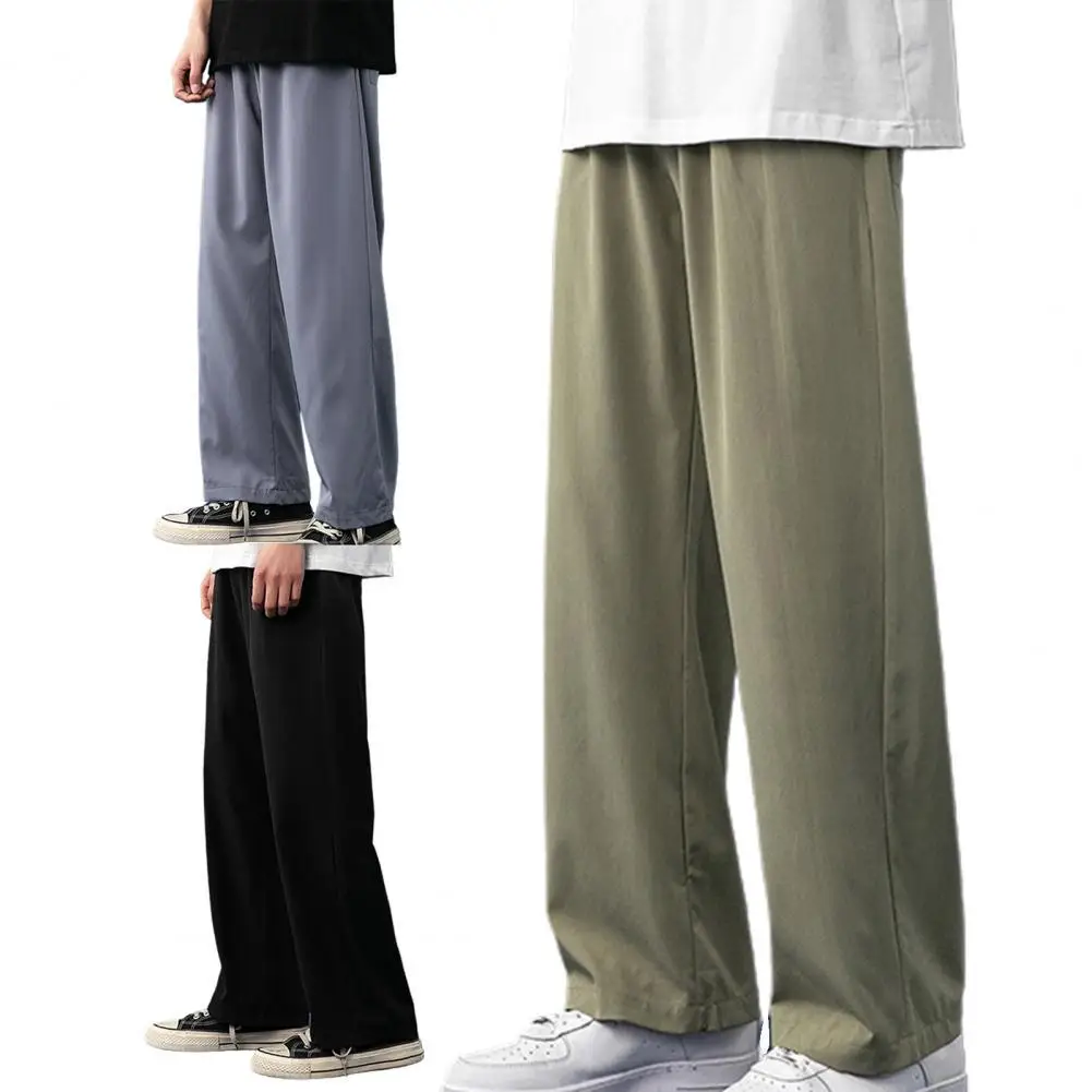 Summer Light Weight Pants Men 2021 Thin Elastic Straight Trouser Pants Men Korean Streetwear Wide Leg Oversize Pants Sweatpants
Summer Light Weight Pants Men 2021 Thin Elastic Straight Trouser Pants Men Korean Streetwear Wide Leg Oversize Pants Sweatpants