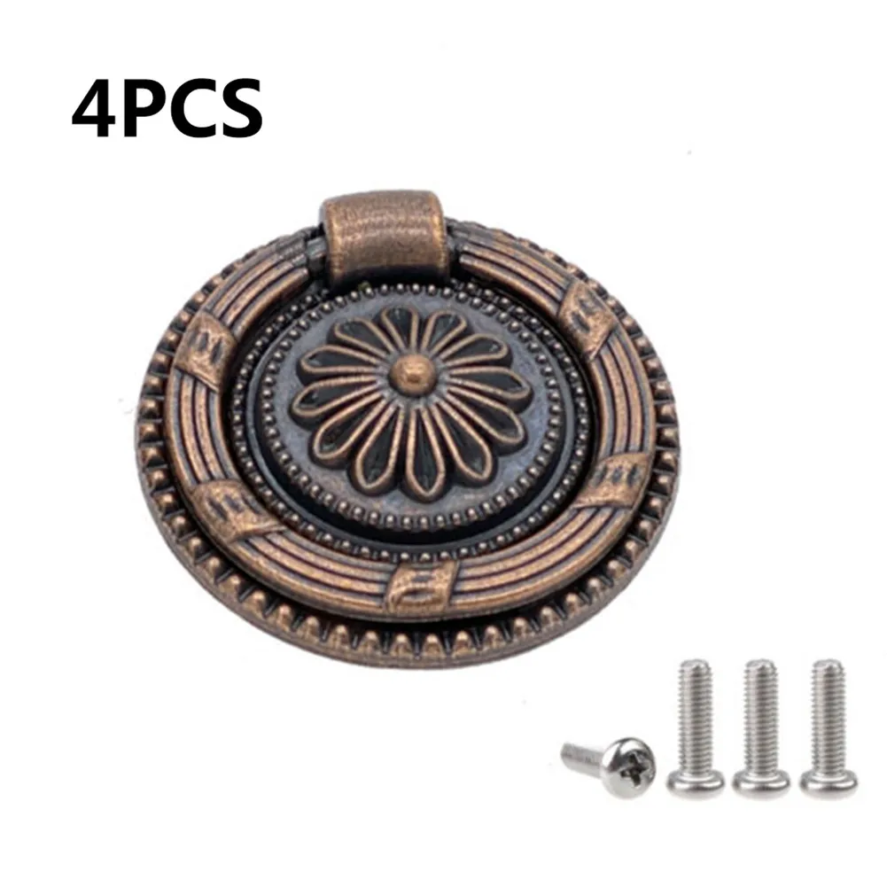 4pcs-bronze Pull Ring European Antique Drawer Small Pull Ring Furniture Cabinet Door Drawer Red Ancient Ring Handle
4pcs-bronze Pull Ring European Antique Drawer Small Pull Ring Furniture Cabinet Door Drawer Red Ancient Ring Handle