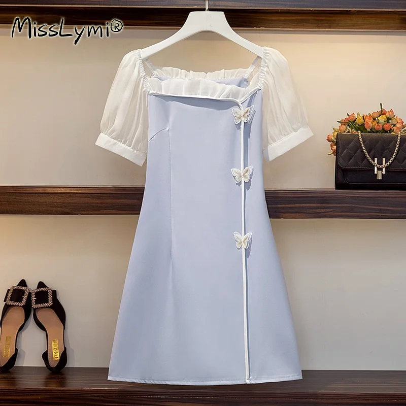 4XL размера плюс женское винтажное платье Ципао Лето 2021 Пышное Платье с коротким рукавом, в стиле пэчворк, платье с вышивкой, с принтом в виде ... 
4XL размера плюс женское винтажное платье Ципао Лето 2021 Пышное Платье с коротким рукавом, в стиле пэчворк, платье с вышивкой, с принтом в виде ...