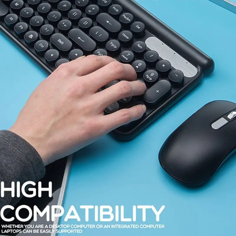 Wireless Steel plate keyboard mouse set Rechargeable Silent Desktop Computer Laptop Keypad Office Home Gaming Mouse Keyboard
Wireless Steel plate keyboard mouse set Rechargeable Silent Desktop Computer Laptop Keypad Office Home Gaming Mouse Keyboard
