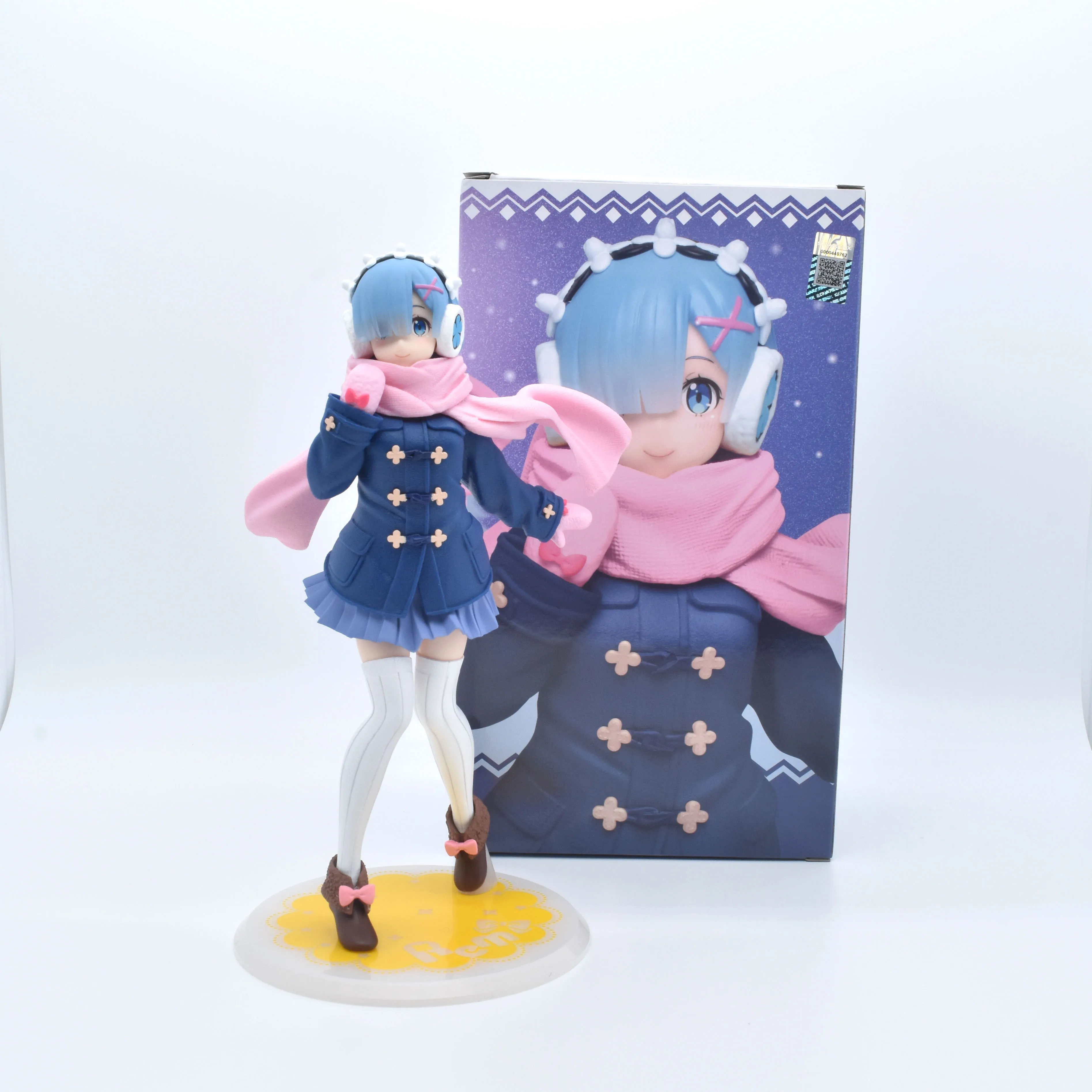 Original Taito Cute Anime Figure Re Zero Start Life In Another World Rem Winter Wear Ver. Figure PVC Model Doll Toys
Original Taito Cute Anime Figure Re Zero Start Life In Another World Rem Winter Wear Ver. Figure PVC Model Doll Toys