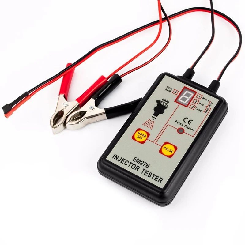 12V Professional ALL SUN EM276 Professional Injector Tester Fuel Injector 4 Pluse Modes Tester Fuel System Scan Tools
12V Professional ALL SUN EM276 Professional Injector Tester Fuel Injector 4 Pluse Modes Tester Fuel System Scan Tools