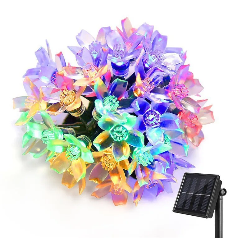 5/12/22m 8Mode Solar led String Lights Outdoor garden Decoration Outdoor Waterproof Flower Blossom Lighting Party Home
5/12/22m 8Mode Solar led String Lights Outdoor garden Decoration Outdoor Waterproof Flower Blossom Lighting Party Home