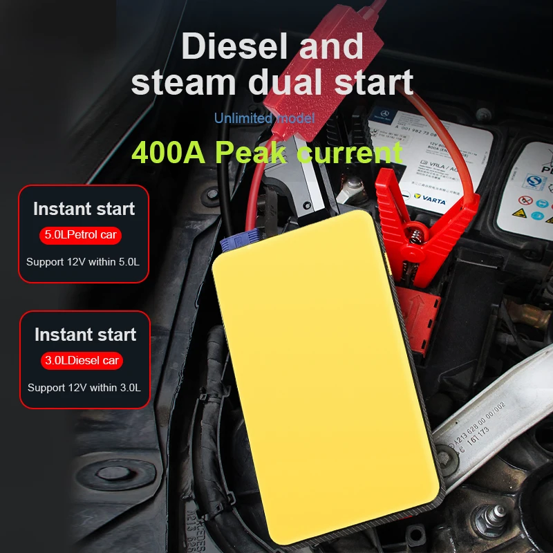 Portable 20000mah Multifunctional Car Emergency Ignition Start Power Supply Engine Battery Charger Mobile Power Supply
Portable 20000mah Multifunctional Car Emergency Ignition Start Power Supply Engine Battery Charger Mobile Power Supply