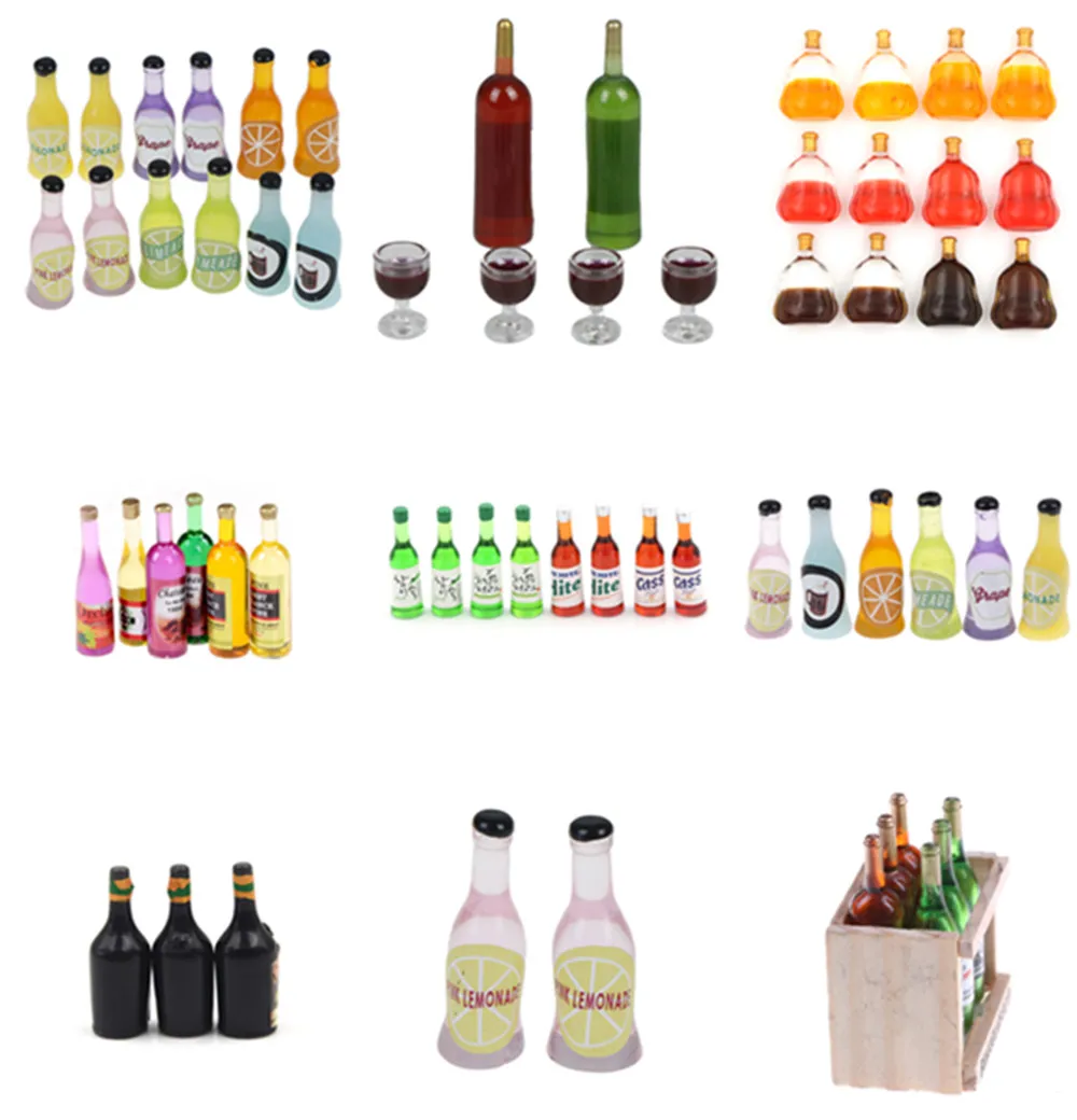 1/2/3/4/5/6 Pcs Colorful Wine Bottles Dollhouse Miniature For Kids Girls Toys Dinette Enfant Dollhouse Kitchen Toys
1/2/3/4/5/6 Pcs Colorful Wine Bottles Dollhouse Miniature For Kids Girls Toys Dinette Enfant Dollhouse Kitchen Toys